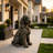 18'' Bronze Finish Cocker Spaniel Dog Statue