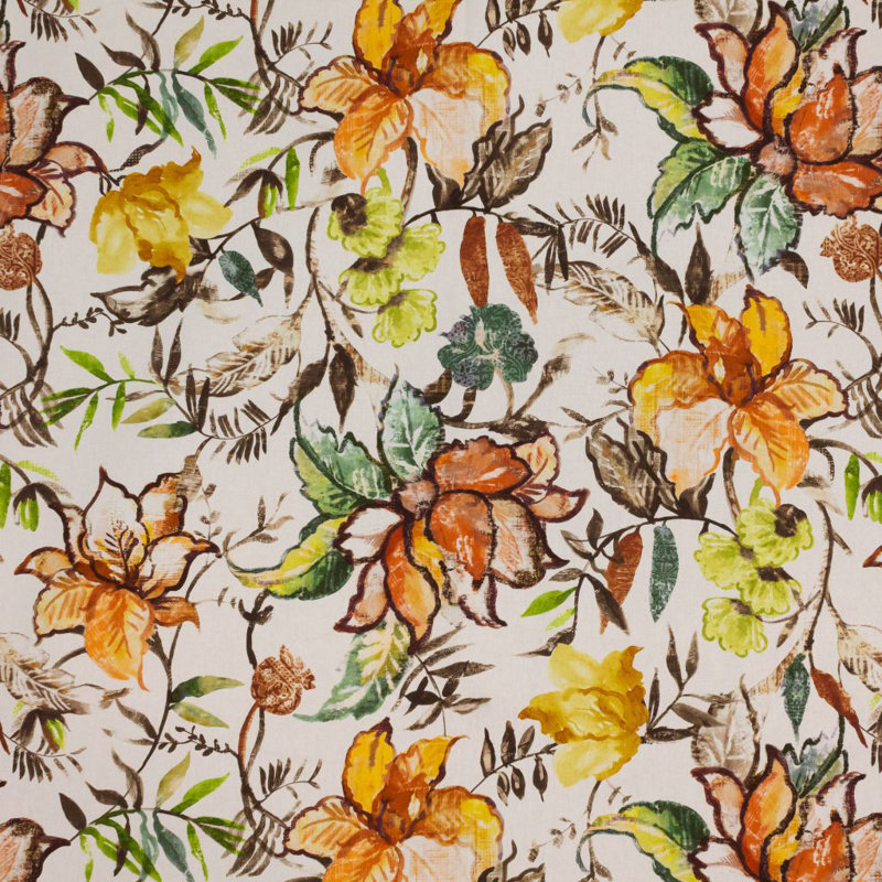 Florentina 100% Cotton Fabric, Melon