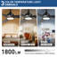 Ventilateur de plafond 42 po moderne noir avec lumière et télécommande-1493544238
