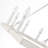 12 - Light 35 inch Farmhouse Candle Style Dimmable Wagon Wheel Chandelier Light Fixture for Living Room-1881635053