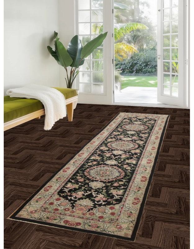 Tapis de couloir Aubusson Intricate