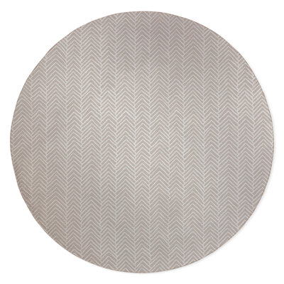 Chevron Block Non-Slip Outdoor Rug