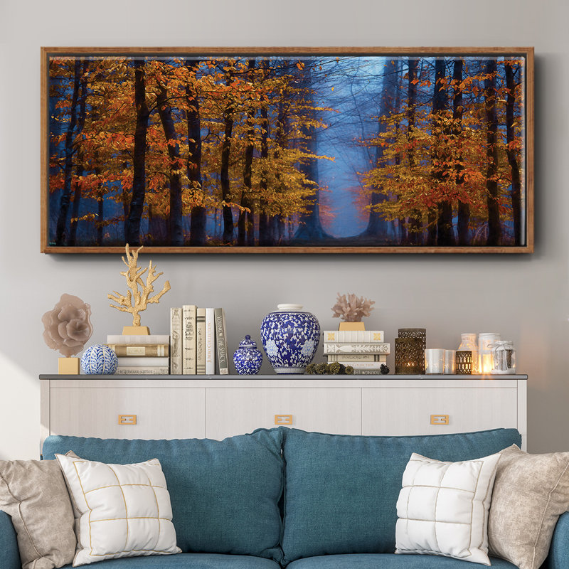 The Path of- Framed Canvas