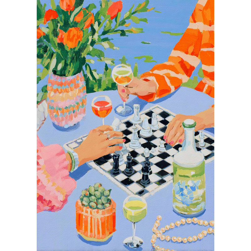 Art mural sur toile tendue Garden Brunch, L 24 po x H 36 po x P 1,5 po