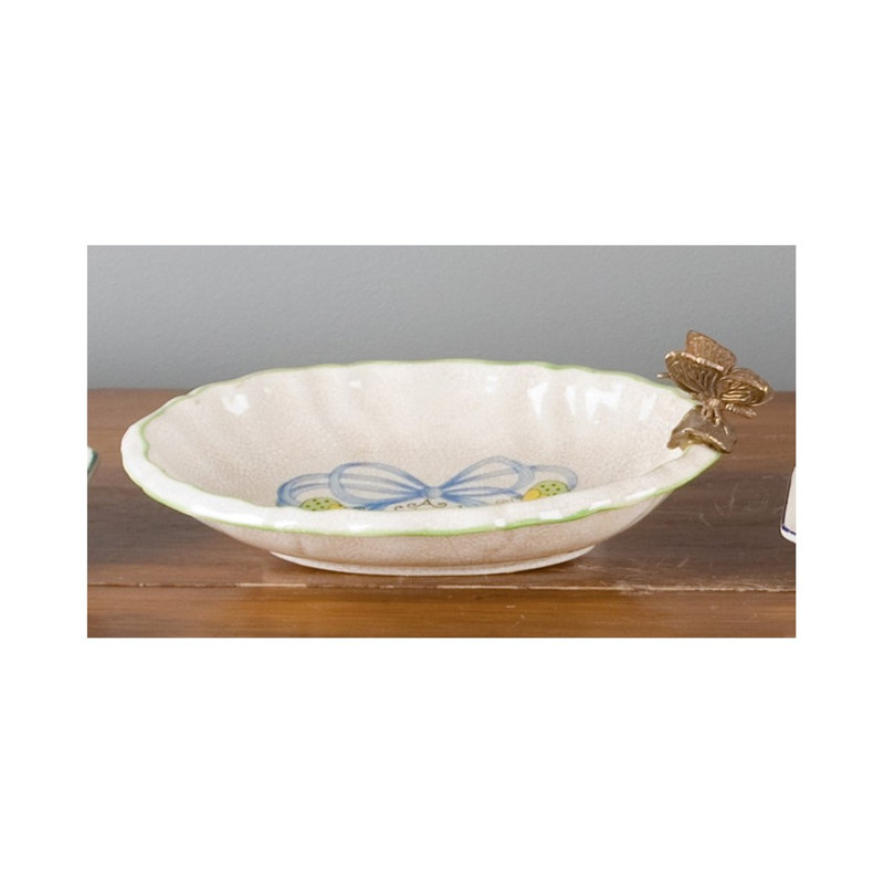 Tish Handmade Porcelain Decorative Plate