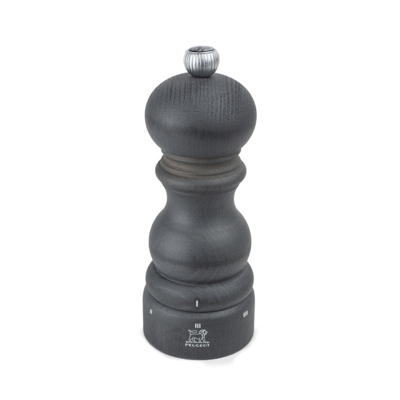 Peugeot Saveurs, Paris U'Select - Salt Mill, 18cm H x 5.9cm W x 5.9cm D, Graphite