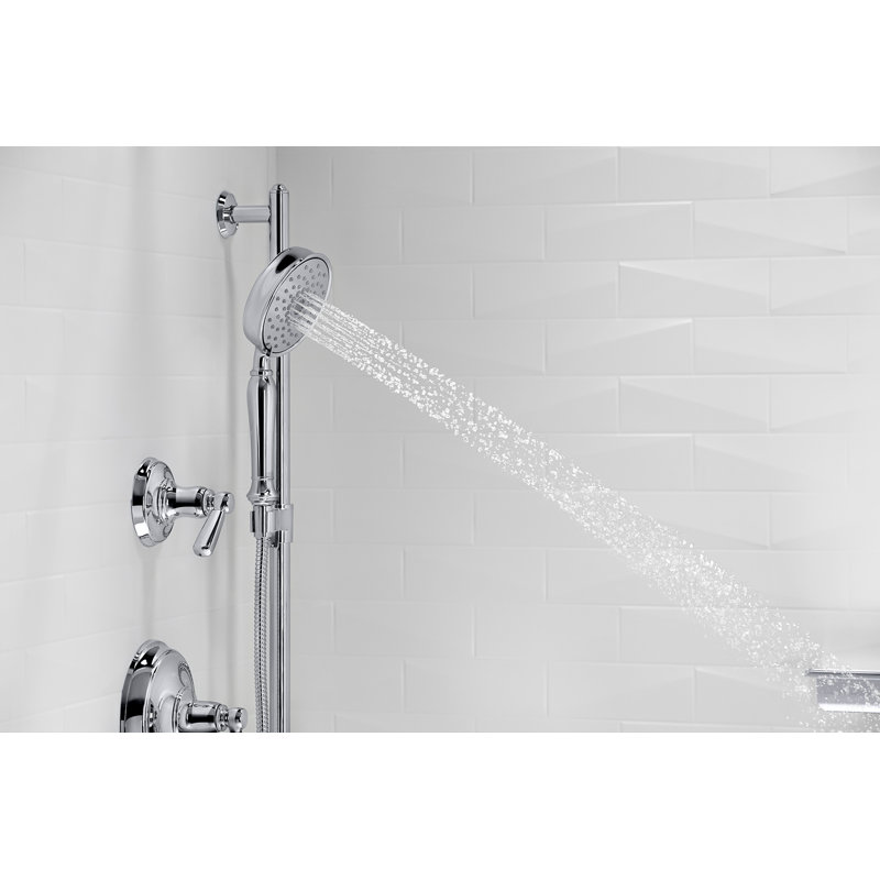 Bancroft Shower Faucet with Air-induction Technology, Polished Chrome