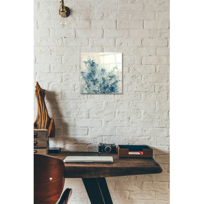 «Blue Spring I» par Tim Ottoole, art mural en verre acrylique