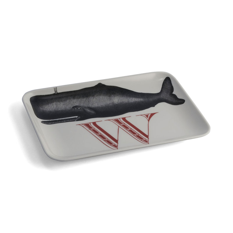 Thomas Paul Alphabet Melamine Platter, W