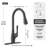Kitchen Faucet With Pull-Down Sprayer, Kitchen Sink Faucet With Magnetic Butt Spray 3 Function, 1 Hole And 3 Holes-113572200