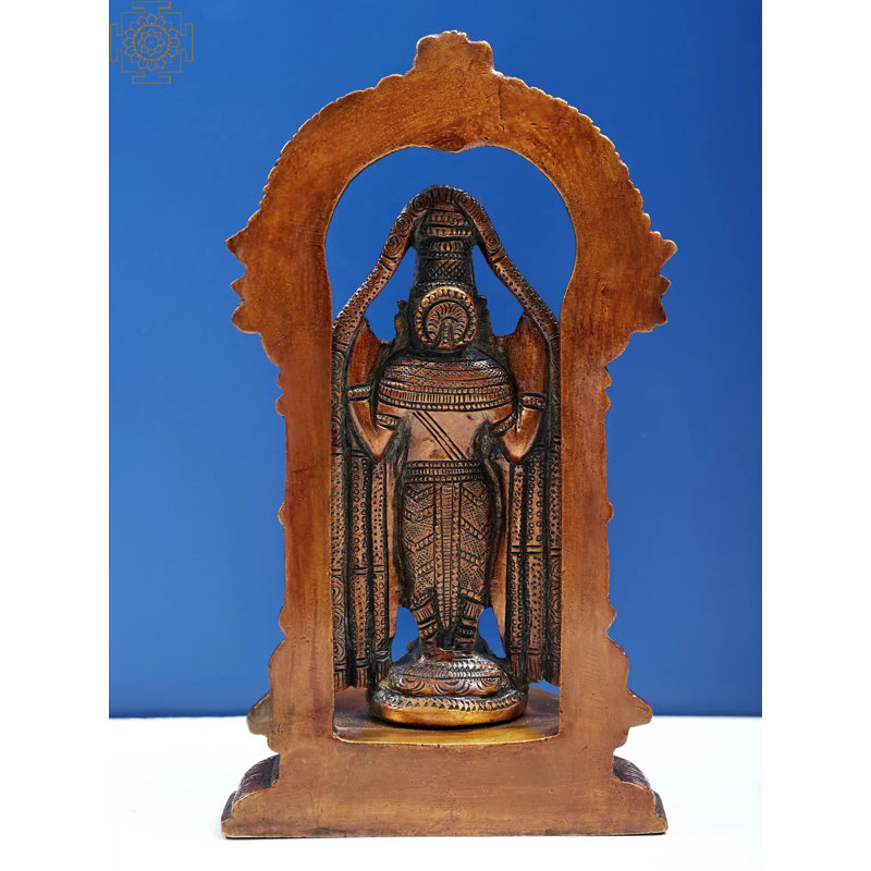 Figurine Venkateshvara, Brun