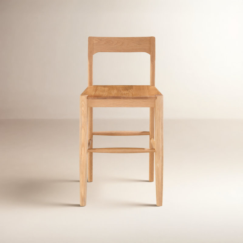 Bar and Counter Stool, Natural, Counter Stool (26" Seat Height)