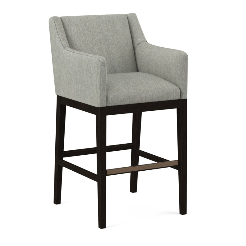 Upholstered Stool, 61479-72, Black