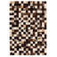 Tapis brun foncé / ivoire / noir Sikeston