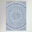Tapis intérieur / extérieur ivoire / bleu marine Ellefson-1878933455