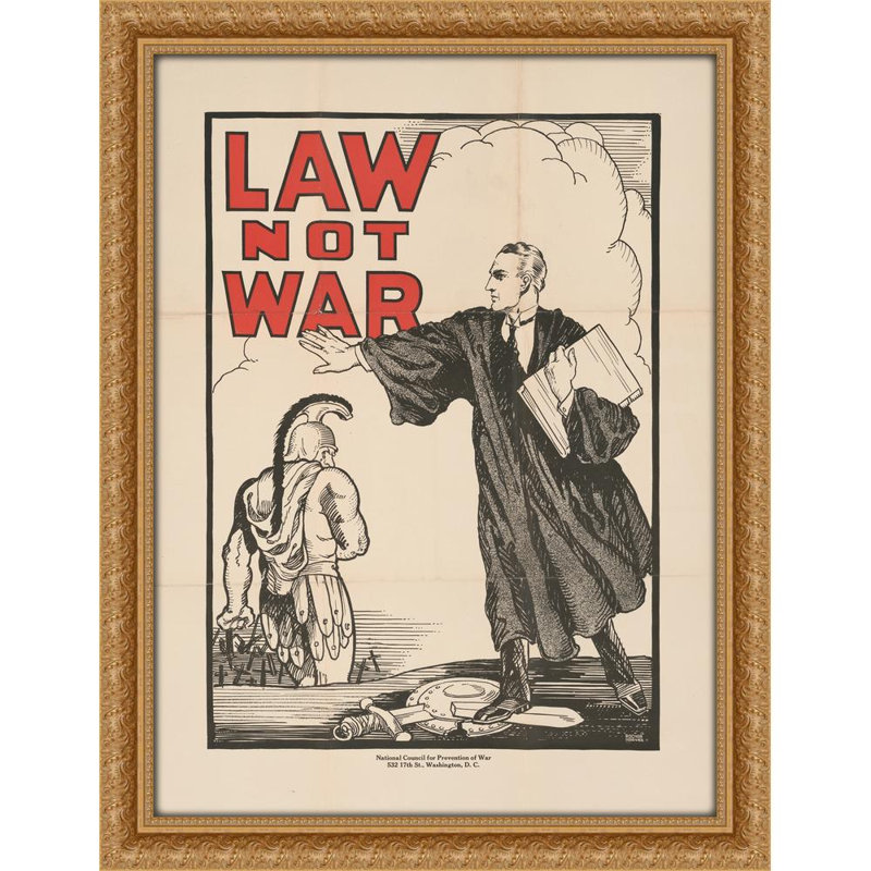 Law not War (1930), H 32 po x l 14 po