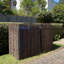 Charenton Wooden Triple Bin Store