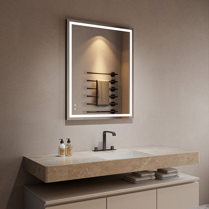 Miroir mural lumineux Kristeen