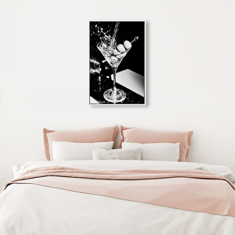 Chill Time III Print by Oliver Gal, 55"H x 37"W, White Floater Frame
