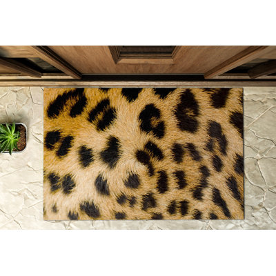 Non-Slip Animal Print Outdoor Doormat