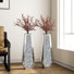 DeGrailly 24" Handmade Floor Vase Crushed Diamond Home Decor (Set of 2)
