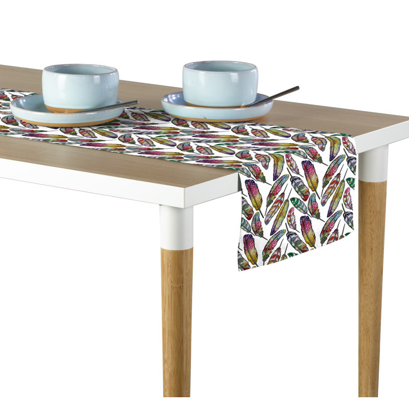 Aislinn Geometric Table Runner, 108" L x 14" W