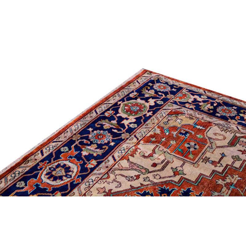 Wool Area Rug, Rectangle 10' x 14', No pattern