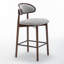 Tabouret de comptoir en bois massif-1970134081