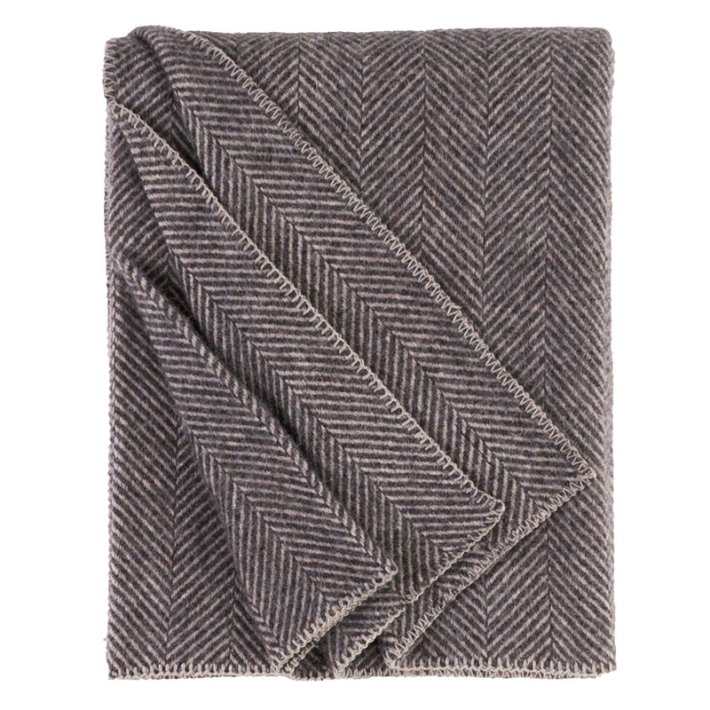  Jeté tissé, Gris