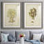 Toile encadrée écru corail - Prêt à accrocher-218736045-218736048-218768602