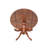 Dublin Modern Kitchen Table - a Round Dining Table Top with Dropleaf & Pedestal Base, 42x42 Inch, Espresso-1623425123-1639237078