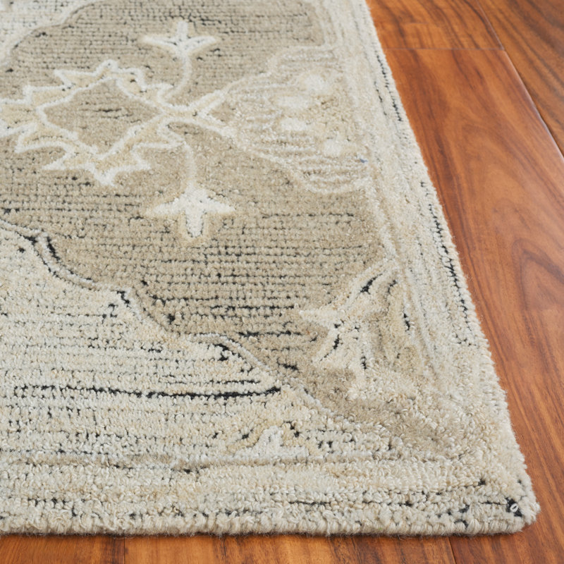 Kenya 686 Hand Tufted Performance Damask Rug, Runner 2'3" x 8'
