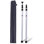 Adjustable Aluminum Tarp Poles, Twist-Lock Tent Support Poles for Camping