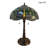 Tiffany Style Dragonfly Table Lamp Green-123686539