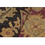 Hand-Knotted High-Quality Red and Black Area Rug