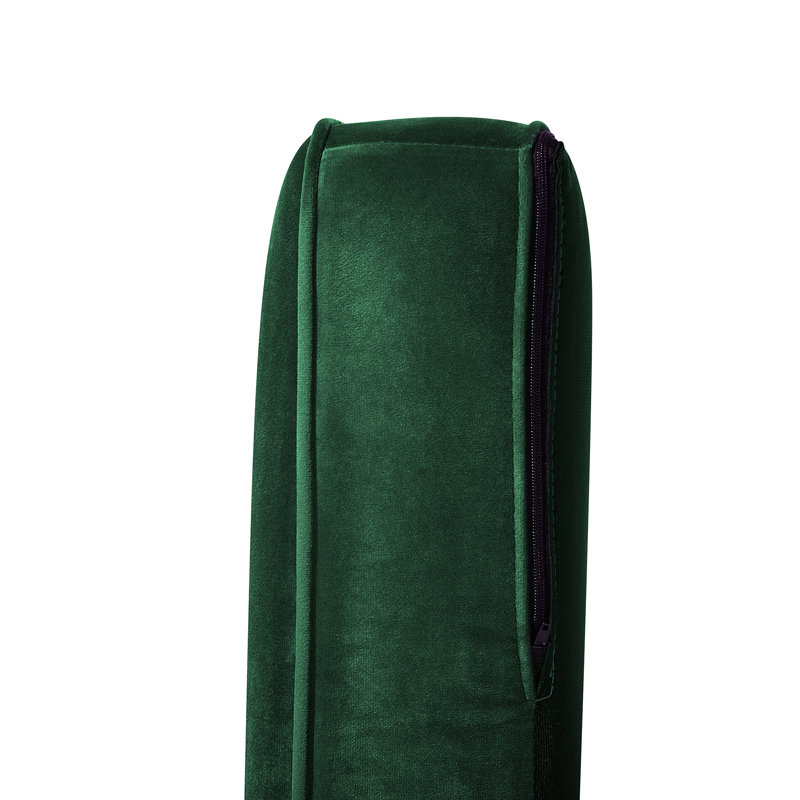 Forsyth 3 Seater Velvet Sofa, Green