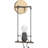 1-Light Novelty Black & Walnut Wall Sconce