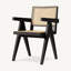 Chaise de salle à manger avec accoudoirs Rhia-629766055