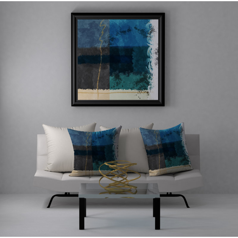 Housse de coussin carrée/insert, 20 po X 20 po