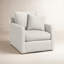 Bel-Air Boucle Cotton Swivel Armchair-304469056