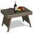 Aviraj Rectangular Wicker/Rattan Outdoor Folding Side Table-621777561