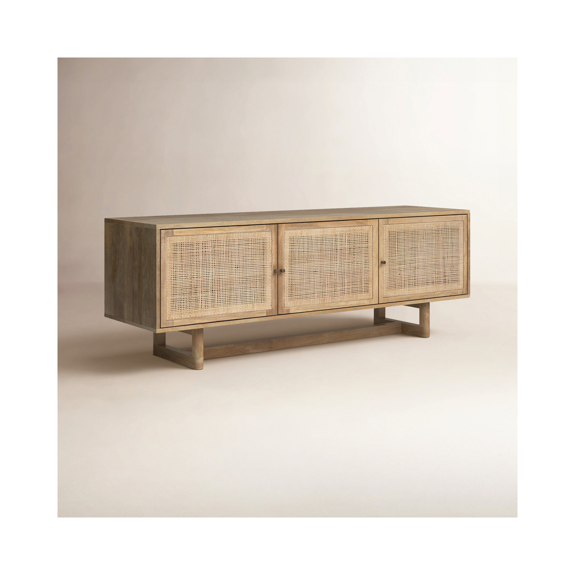 Cinna 65" Media Console, Light Brown