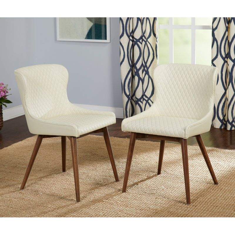 Jevon 2 - Person Four Leg Dining Set, Cream