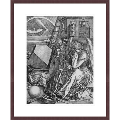«Melancholia I» par Albrecht Dürer, impression giclée sur cadre