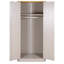 Hysley 2 Door Solid Wood Wardrobe
