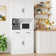 SET Of 2, 71" Kitchen Pantry Cabinets