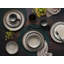 Nordic Fjord Stoneware Dinnerware Set 16 Piece - Service for 4