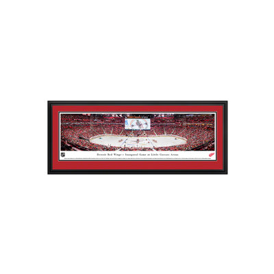 Detroit Red Wings - Inaugural Game At Little Caesars Arena by James Blakeway - Single Picture Frame Print