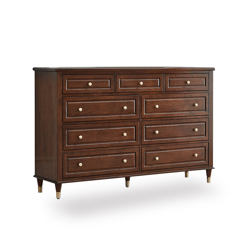 Walnut Solid Wood Accent Cabinet
