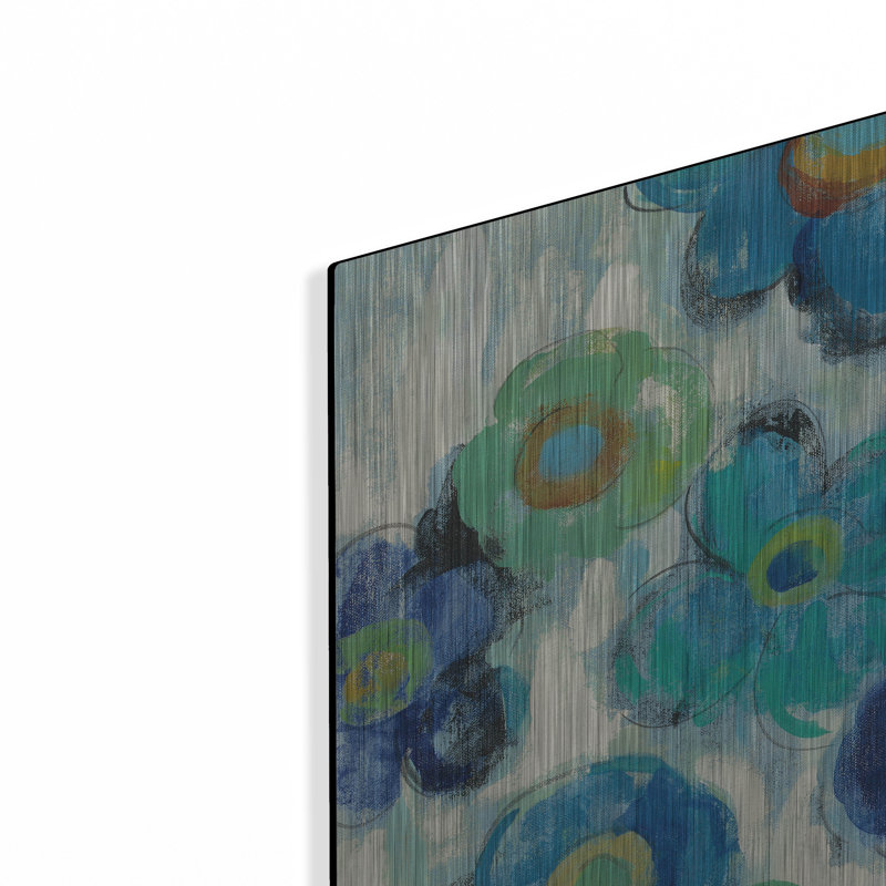 «Blue Eyes I» par Silvia Vassileva, H 24 po x l 48 po